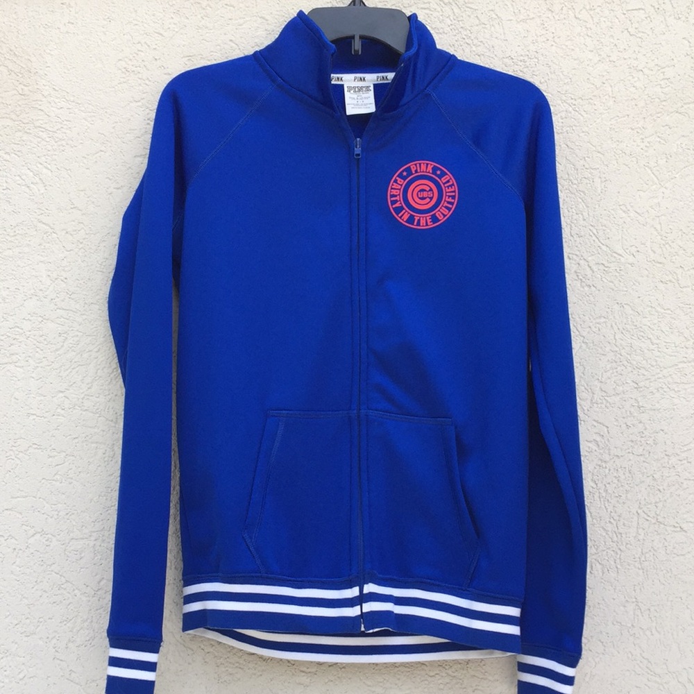 Victoria secret Pink Chicago Cubs track jacket S